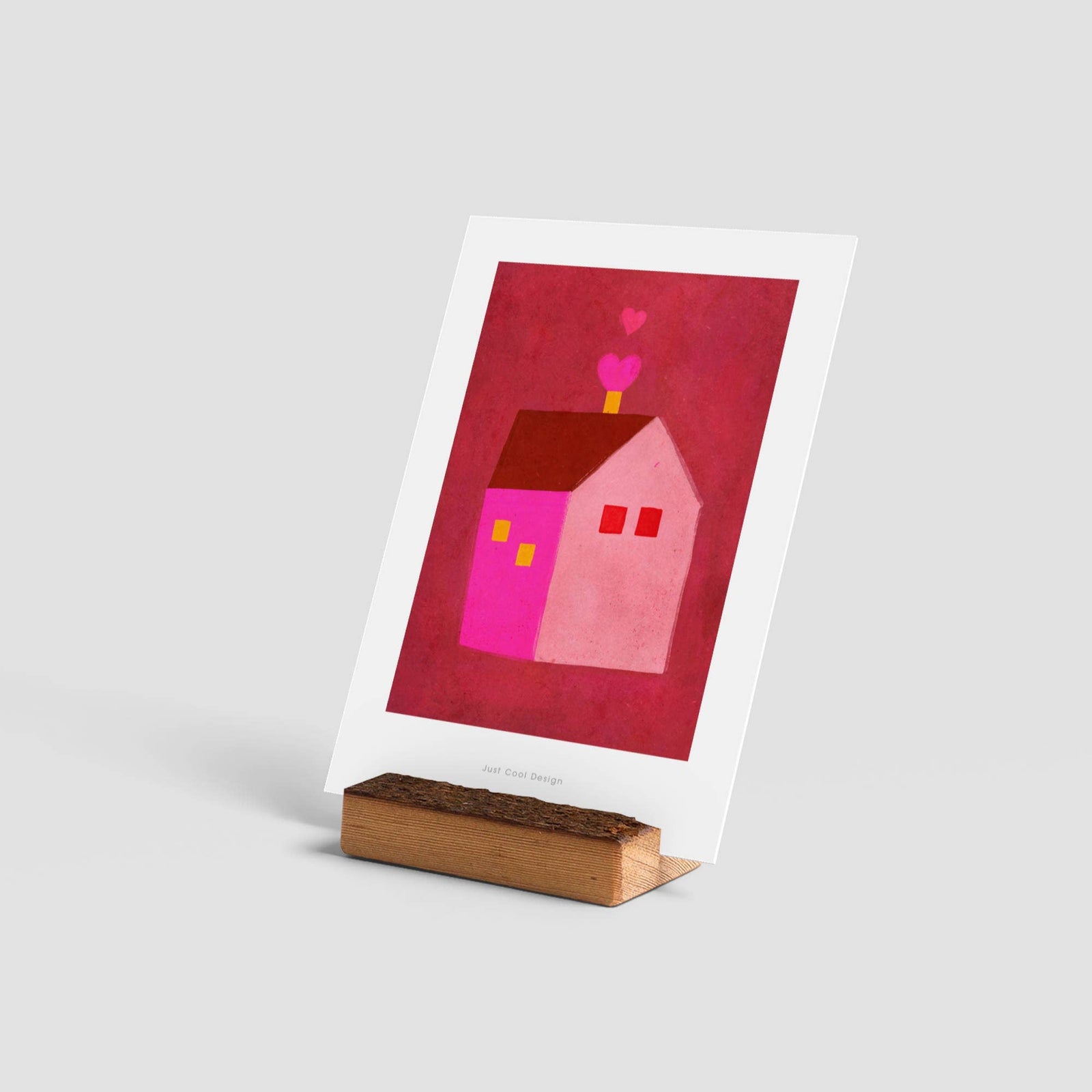 House Mini Art Print | Illustration Card