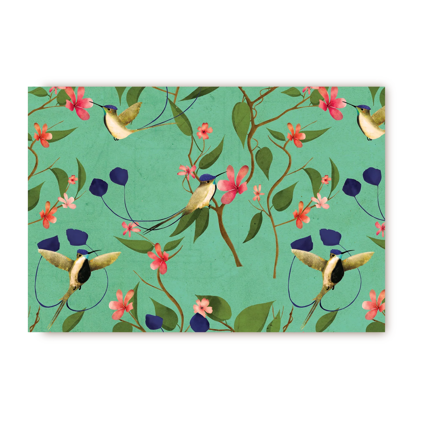 Hummingbird Floral | Postcard