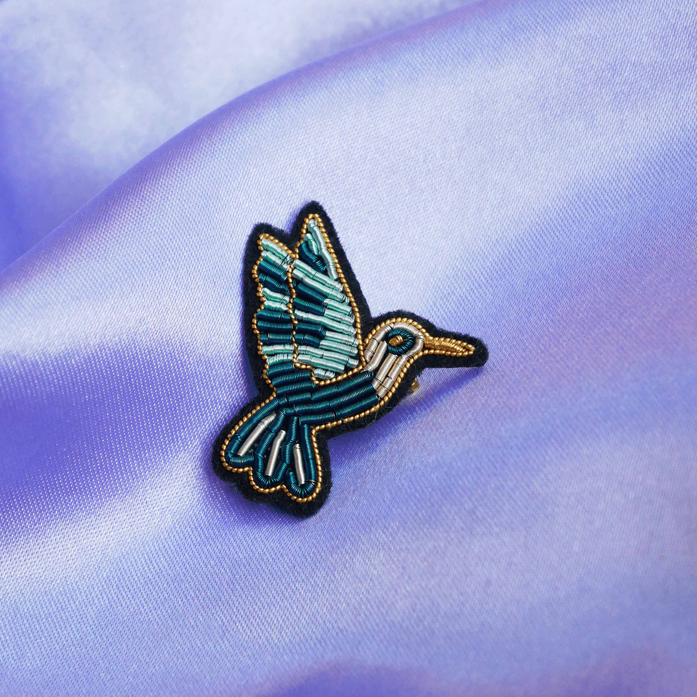 Hummingbird Mini Bird Brooch