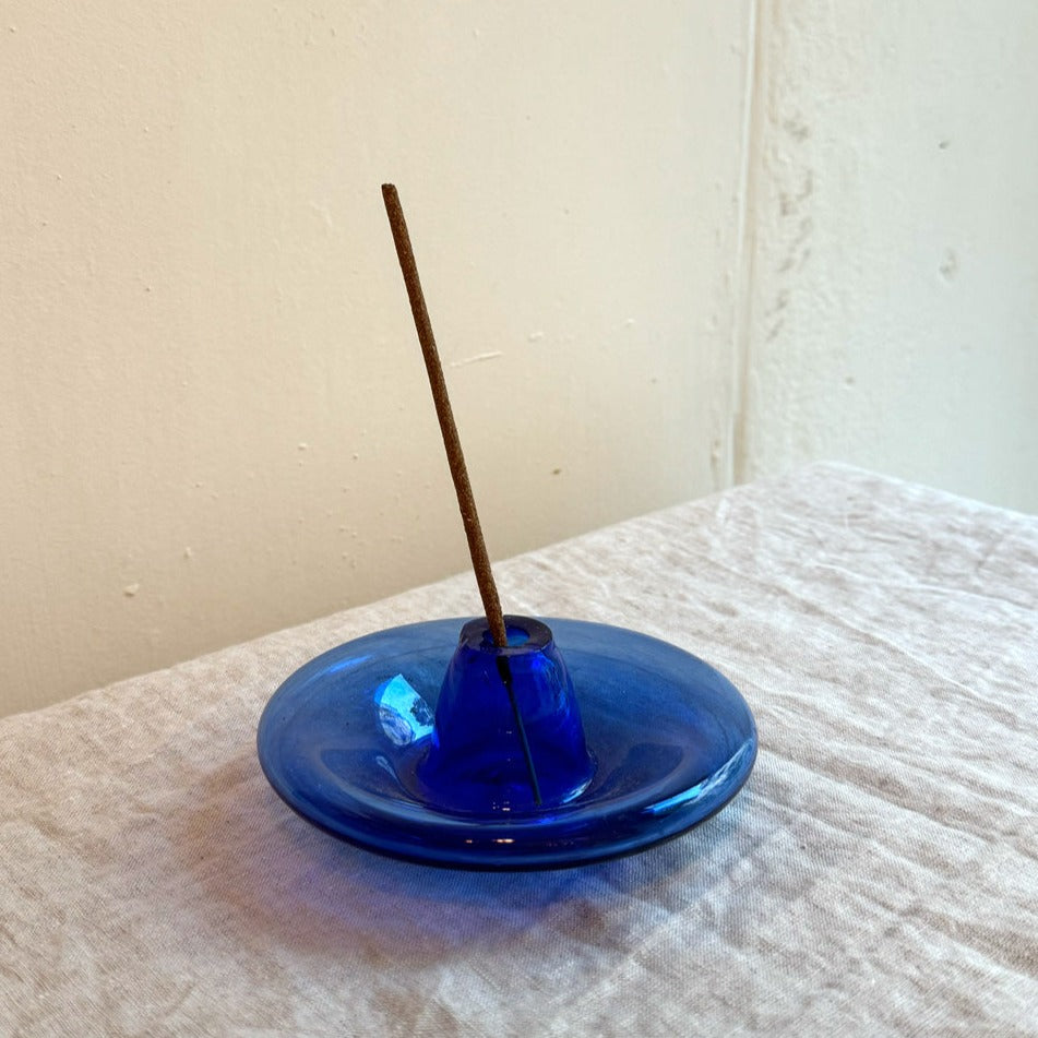 Incense Holder Light Blue