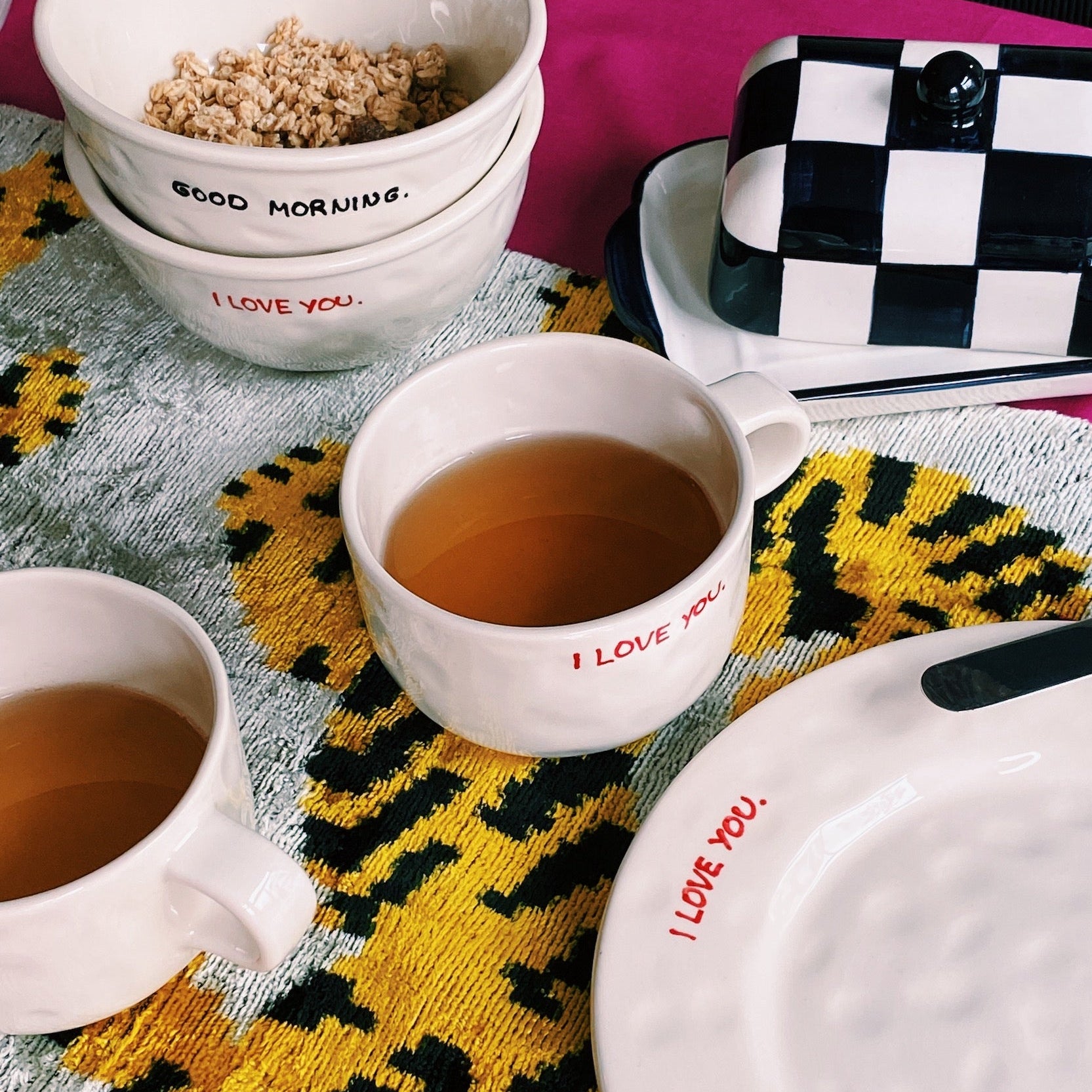 I Love You Cappuccino Mug