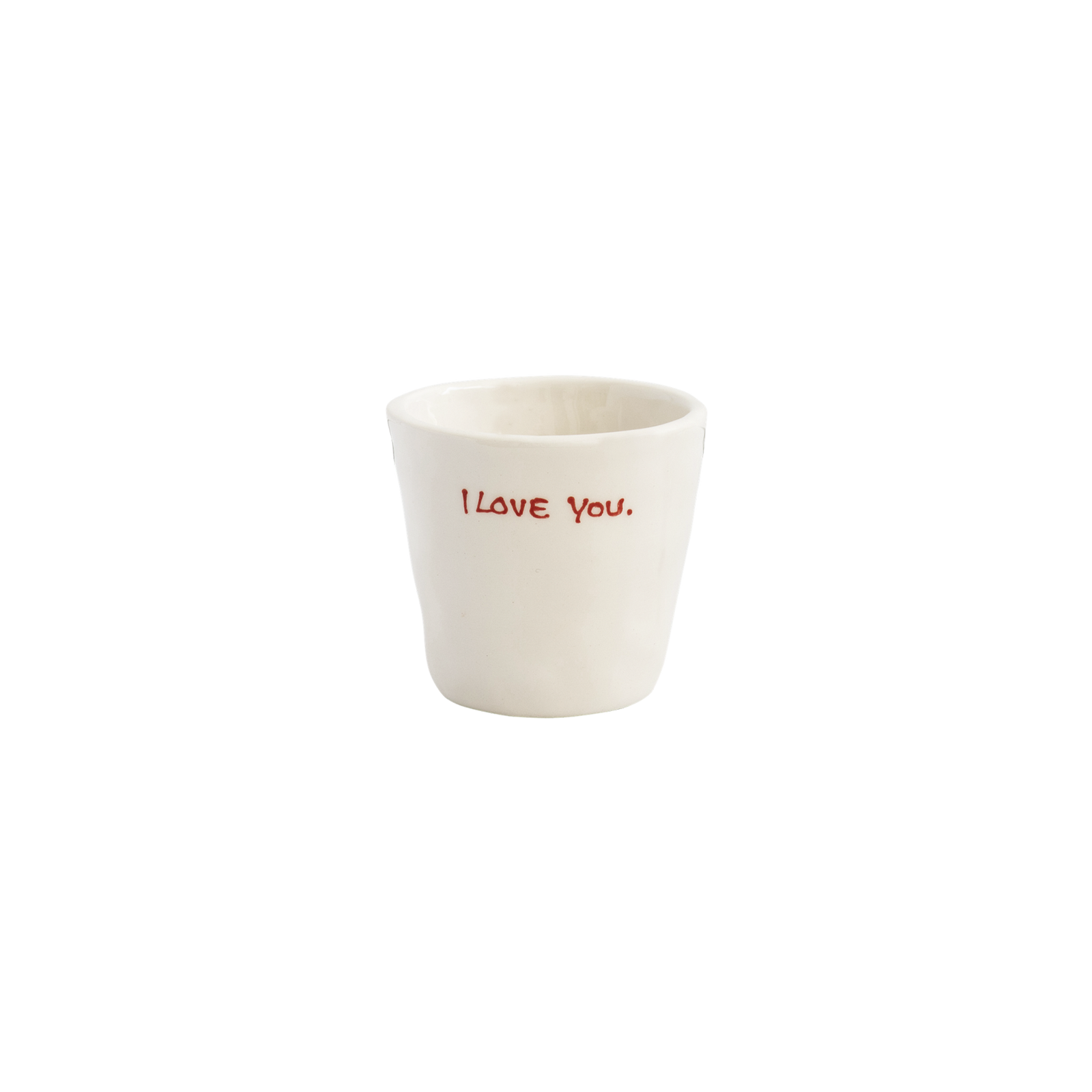 I Love You Espresso Cup