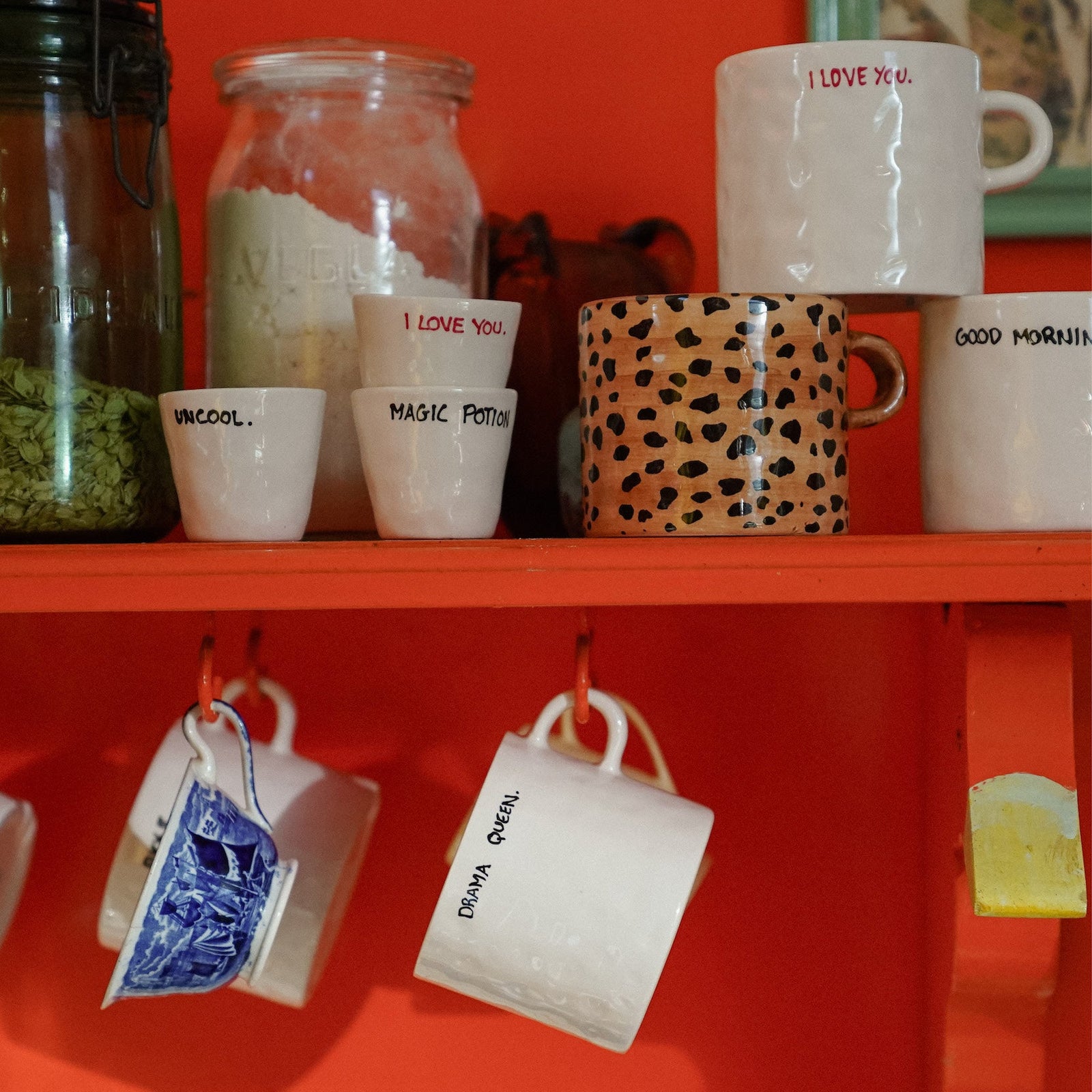 I Love You Espresso Cup