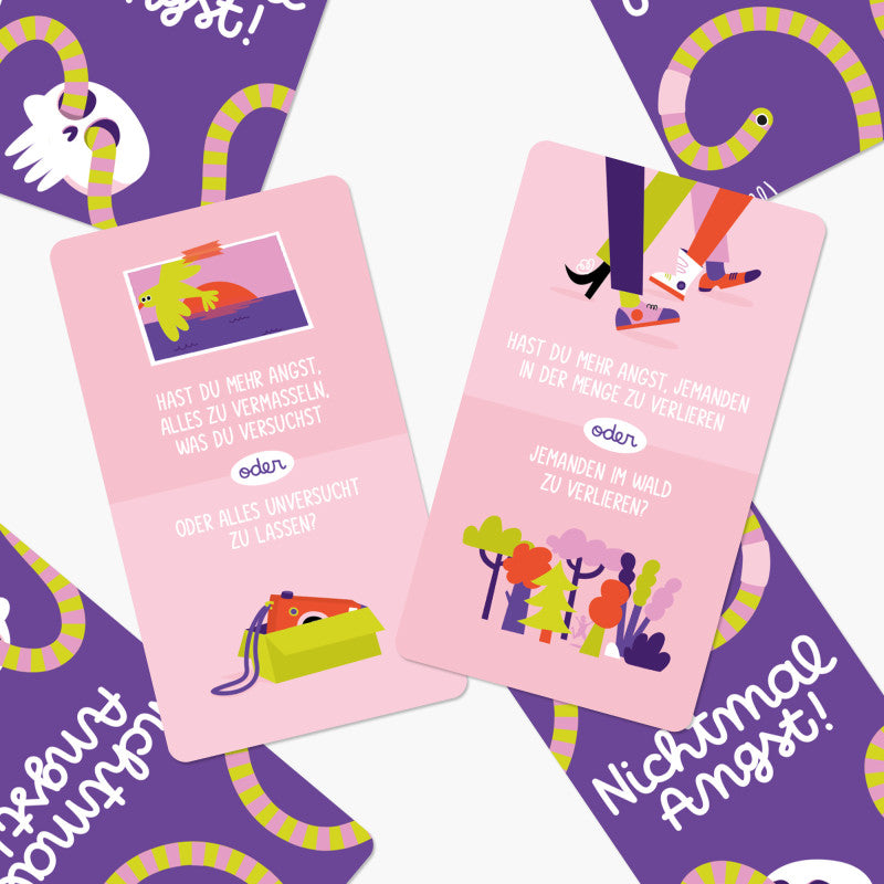 Ich? Angst? Niemals! Card Game