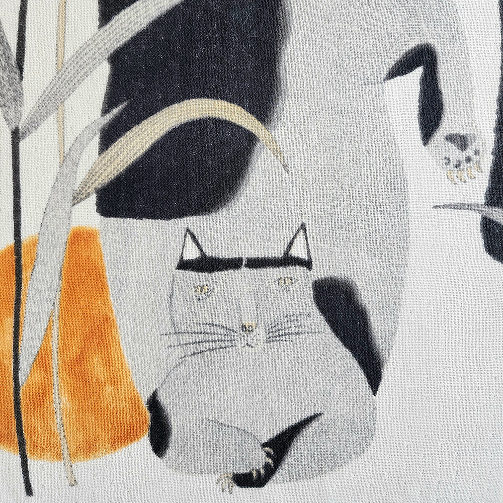 Imabari Tea Towel | Cat Grey