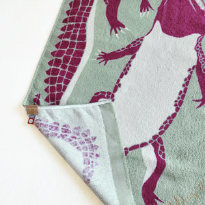 Imabari Tea Towel | Crocodile Brothers