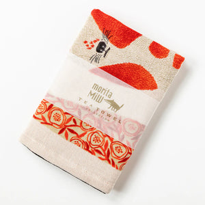 Imabari Tea Towel Dog Orange