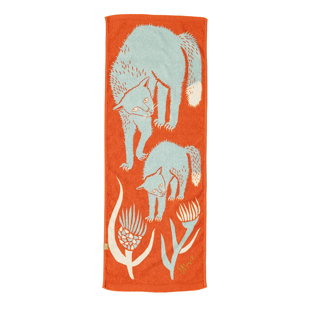 Imabari Tea Towel | Hissing Cats