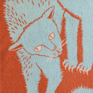 Imabari Tea Towel | Hissing Cats