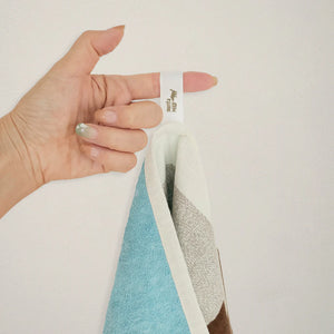 Imabari Tea Towel | Polar Bear Blue