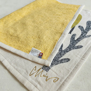 Imabari Tea Towel | Sheep Yellow