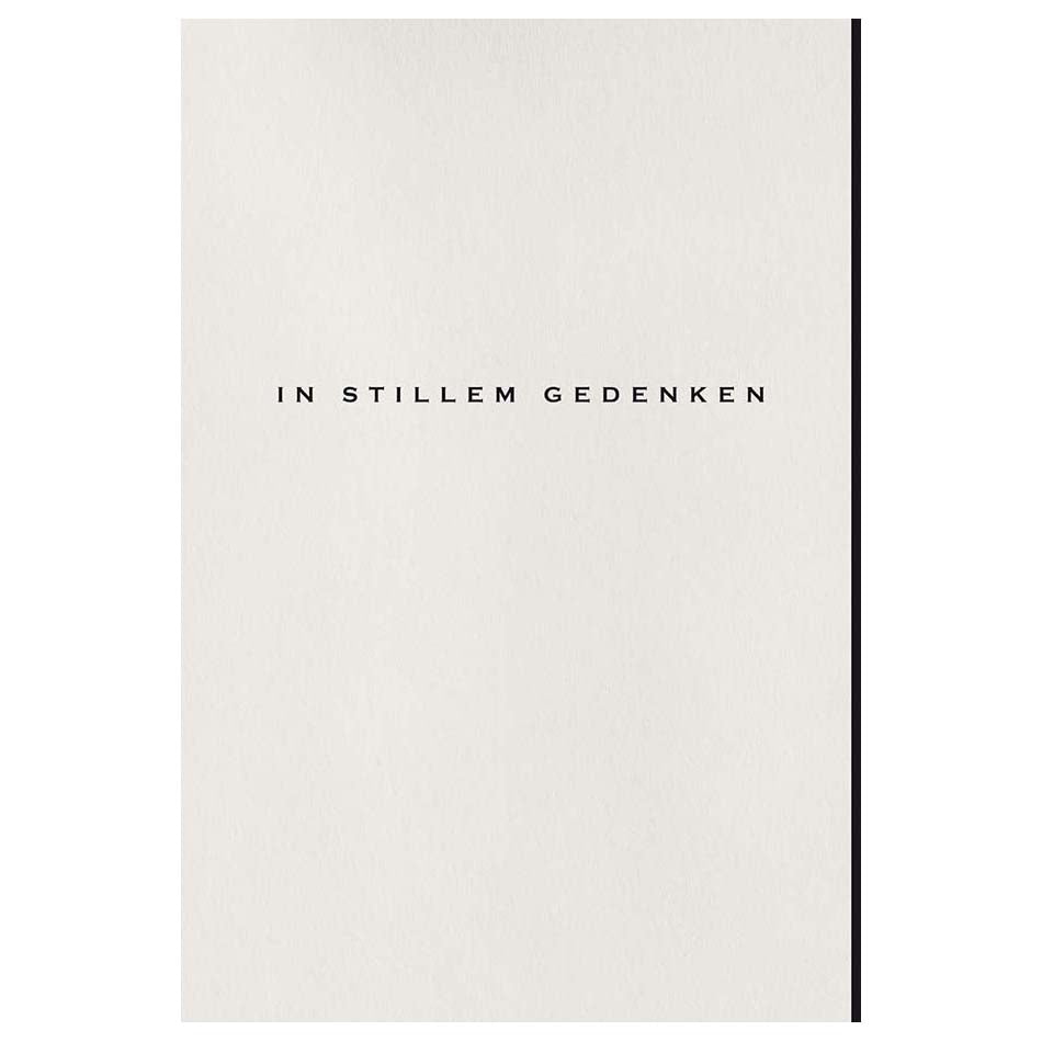 In Stillem Gedenken | Mourning Card