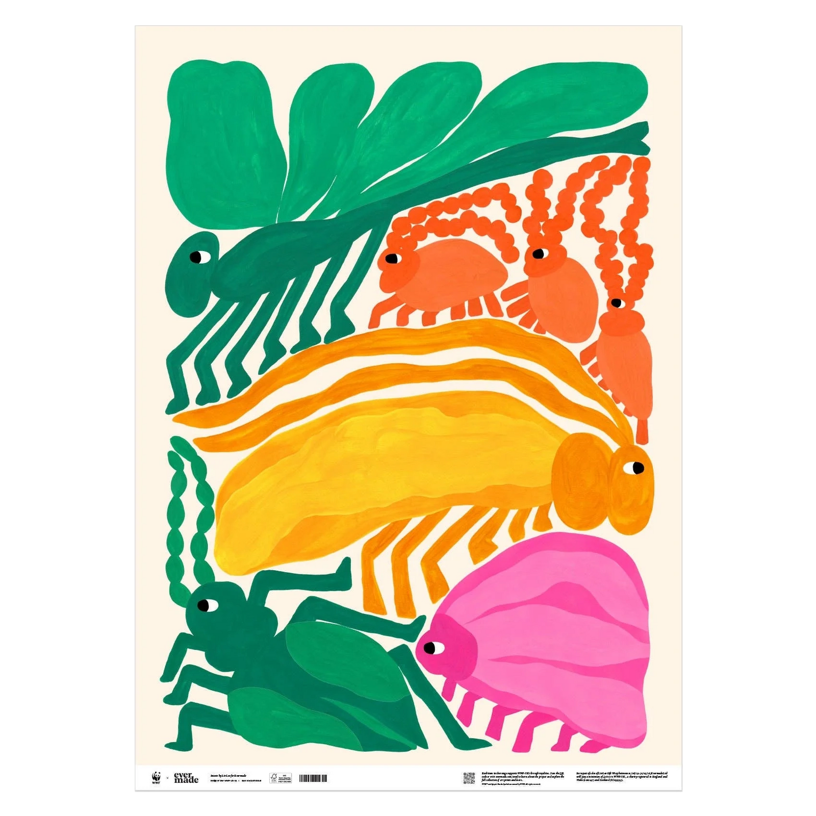 Insects Gift Wrap | Liv