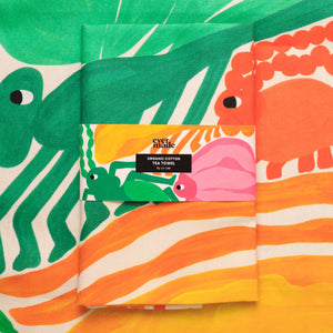 Insects Tea Towel by Liv Lee
