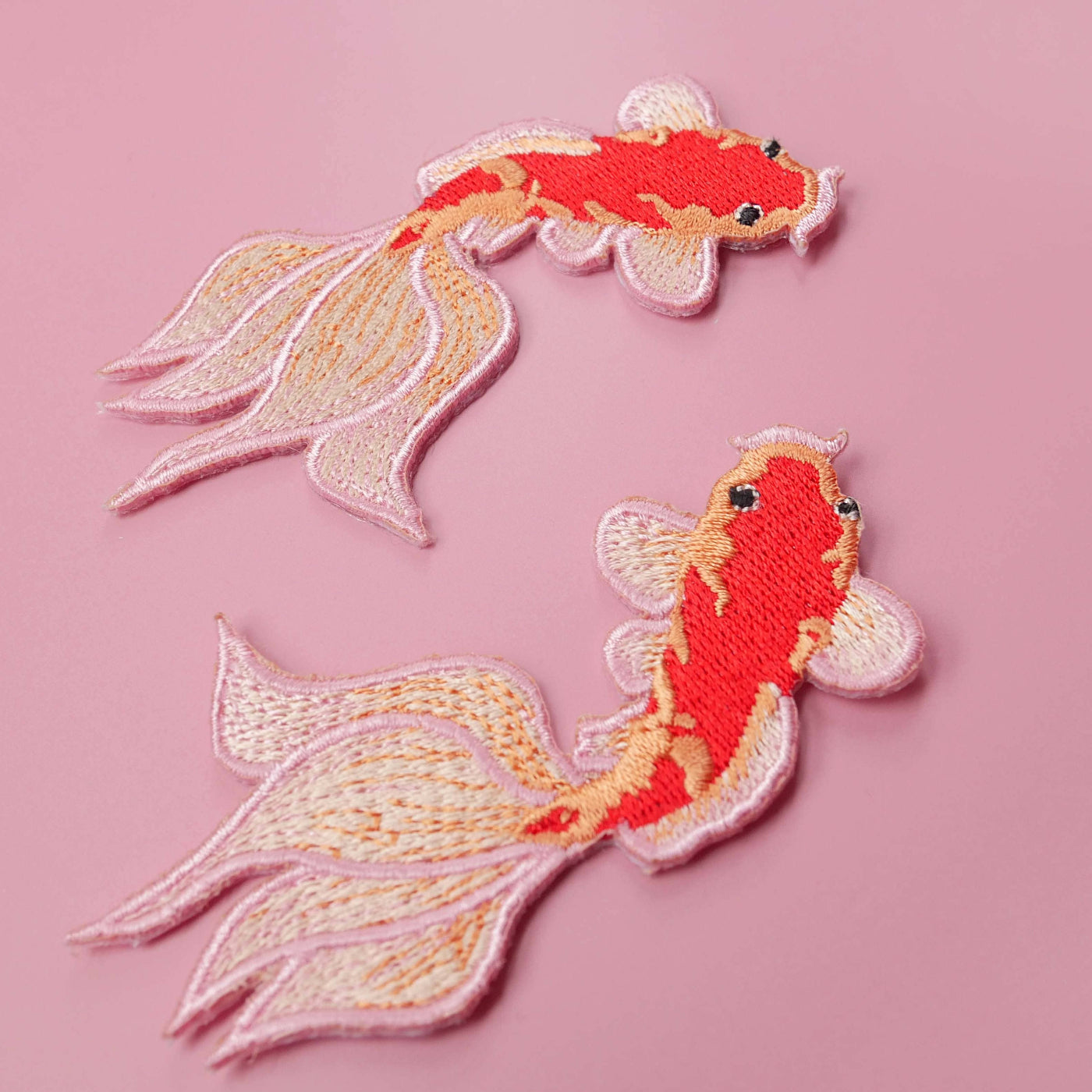 Iron-On Patch Duo Koi Carp