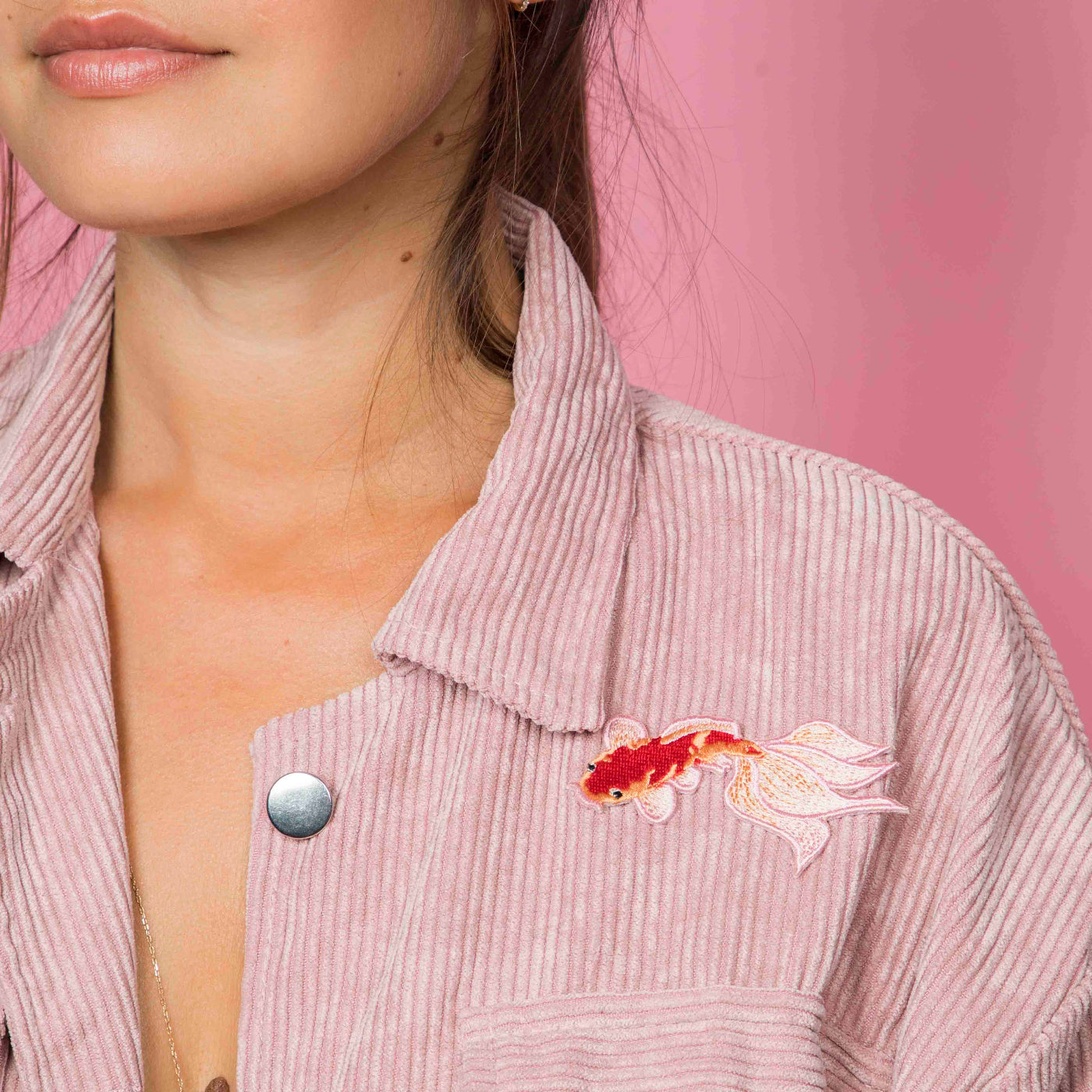 Iron-On Patch Duo Koi Carp