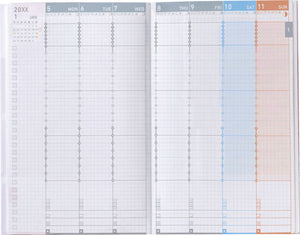 Jibun Techo Firstkit (DIARY+IDEA+LIFE) 2027 A5 Slim