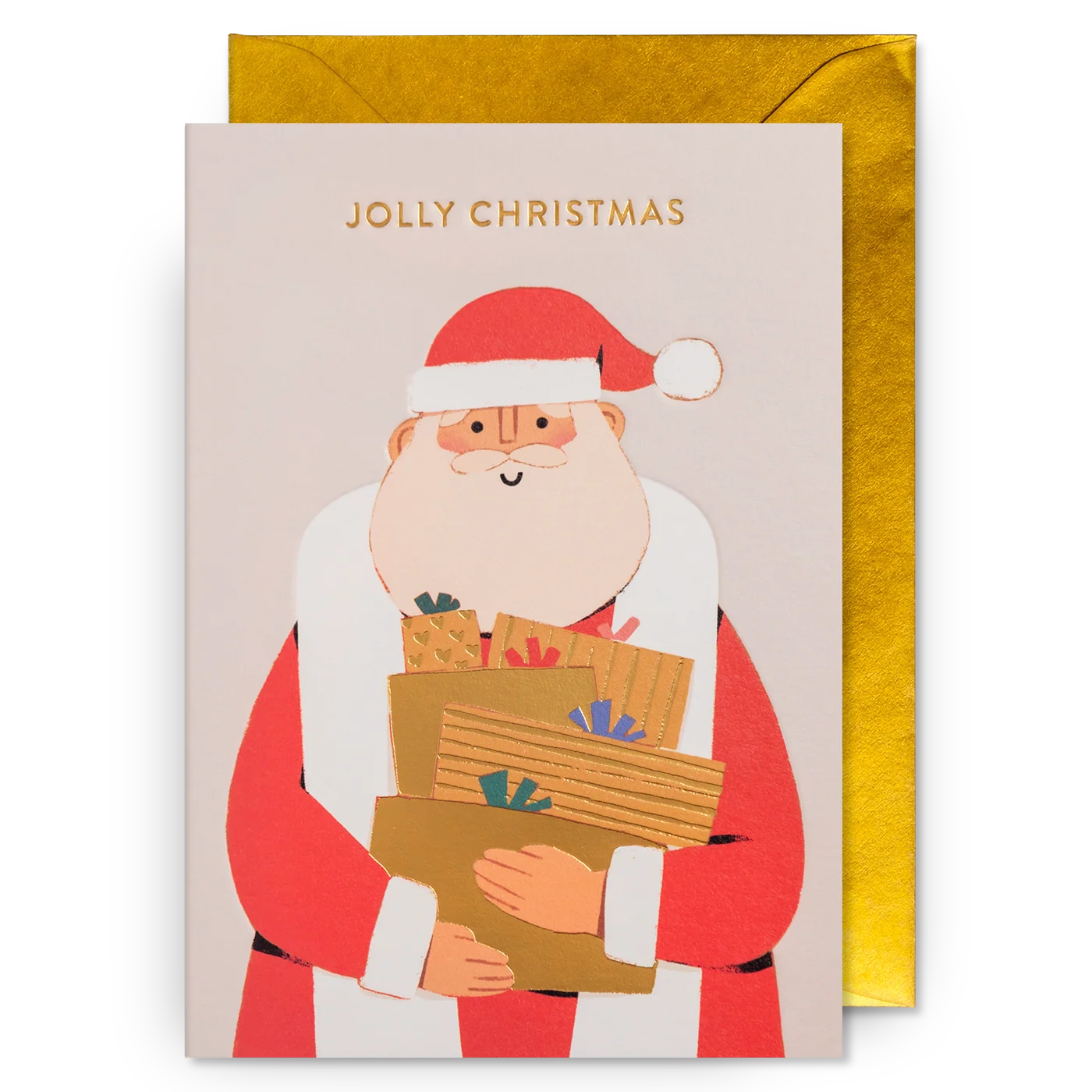 Jolly Santa | Elena Comte | Christmas Card