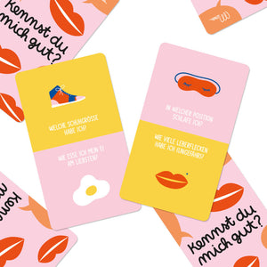 Kennst du mich gut? Card Game