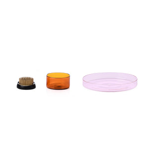 Kenzan Set Amber + Light Pink