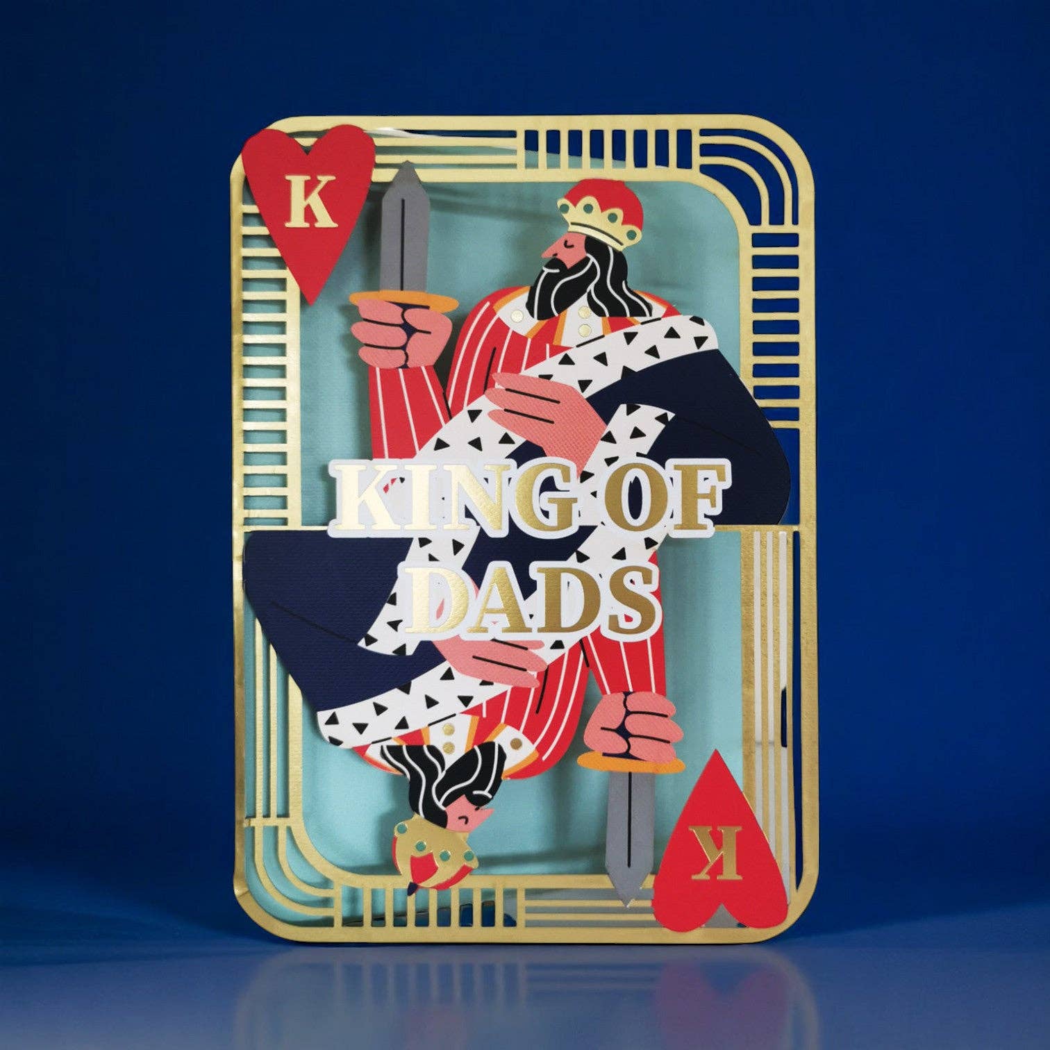 King of Dads | Greeting Card