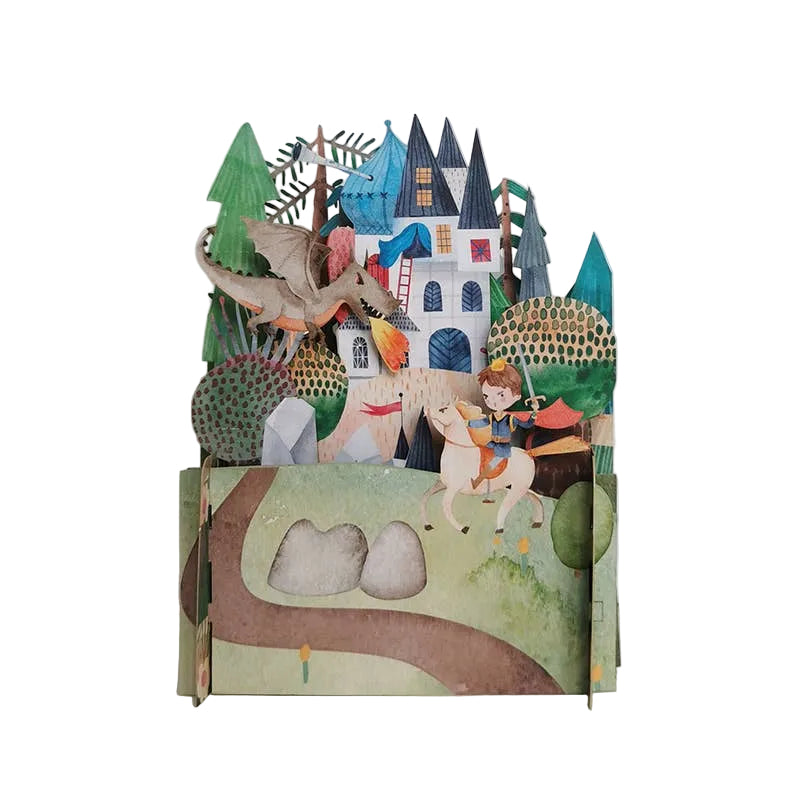 Knight & Dragon | Children's Pop Up Card