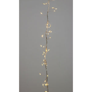 LED XMAS CLUSTER SILVER 3M