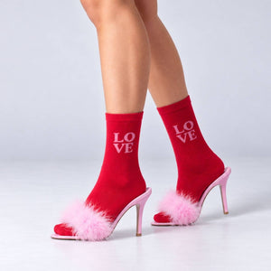 LOVE SOCKS | RED