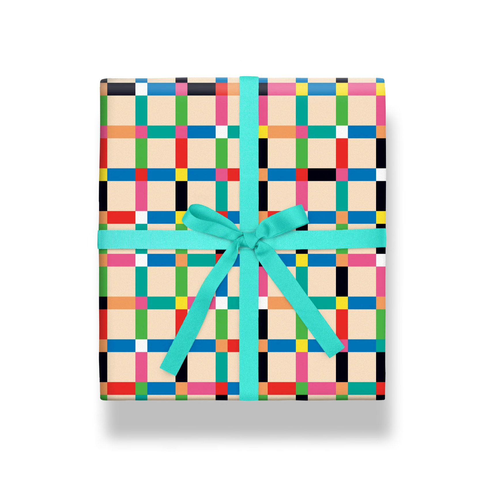 La Manmounia Light Check Roll Wrap | Kelly Hyatt