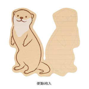 Letter Set Die-Cut Otter