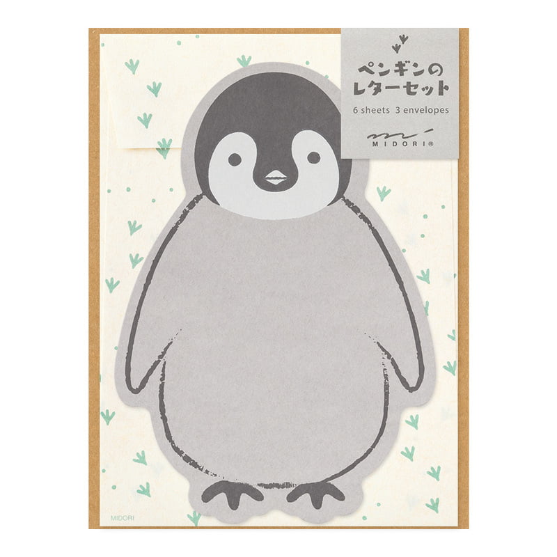 Letter Set Die-Cut Penguin