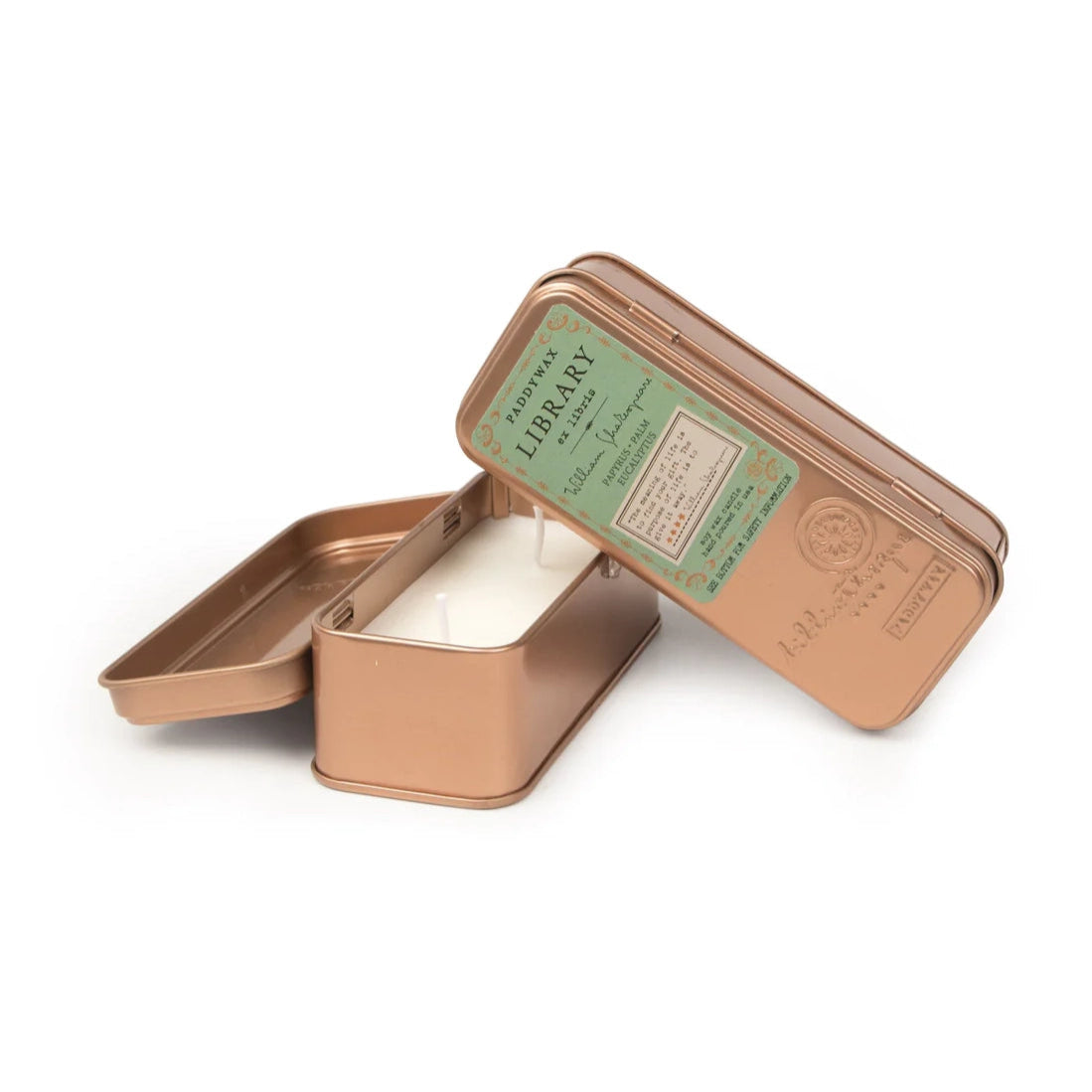 Library Scented Candle Tin | William Shakespeare