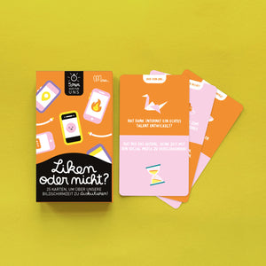 Liken oder nicht? Card Game