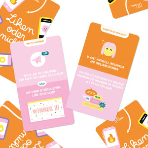 Liken oder nicht? Card Game