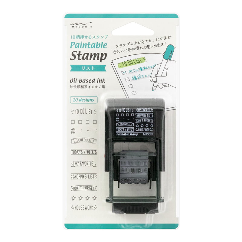 List Pre-Inked Rotating Stamp
