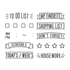 List Pre-Inked Rotating Stamp