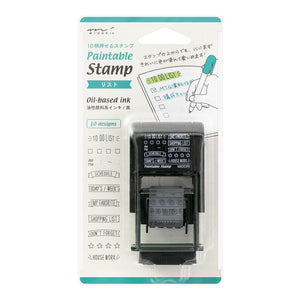 List Pre-Inked Rotating Stamp
