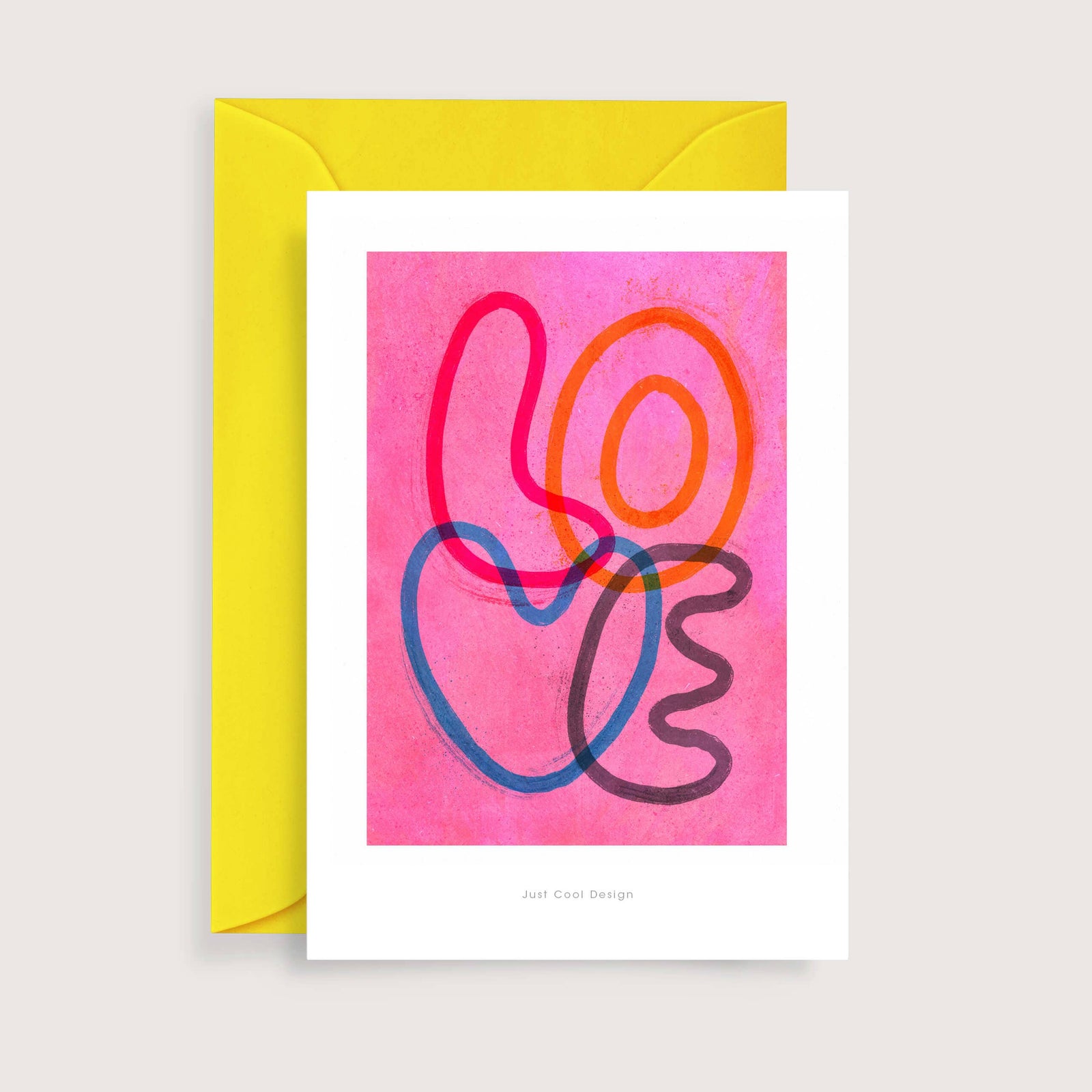 Love Mini Art Print | Illustration Card