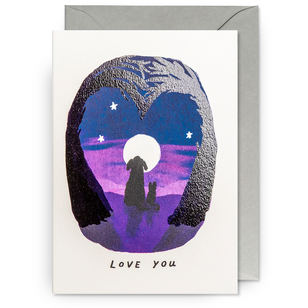 Love You Moonlight | John Bond | Greeting Card