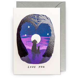 Love You Moonlight | John Bond | Greeting Card