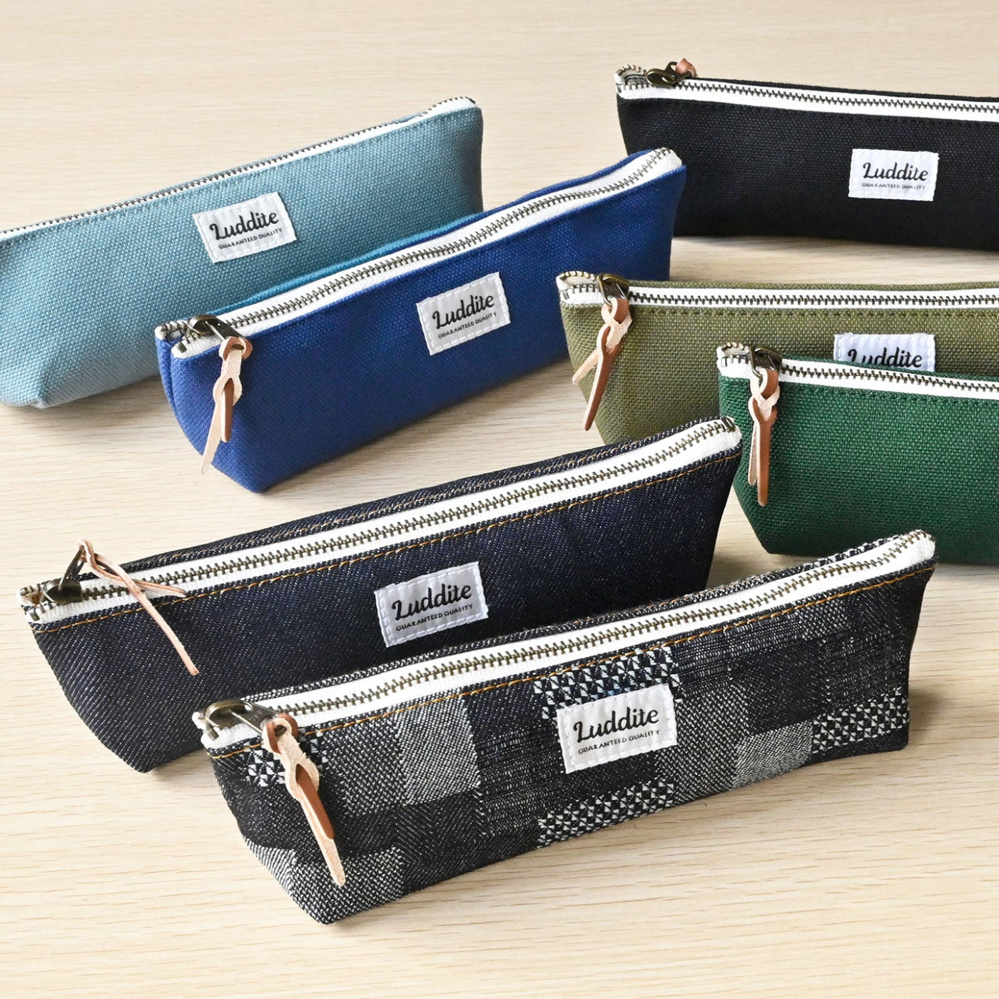 Luddite Pen Case | Okayama Denim Patchwork