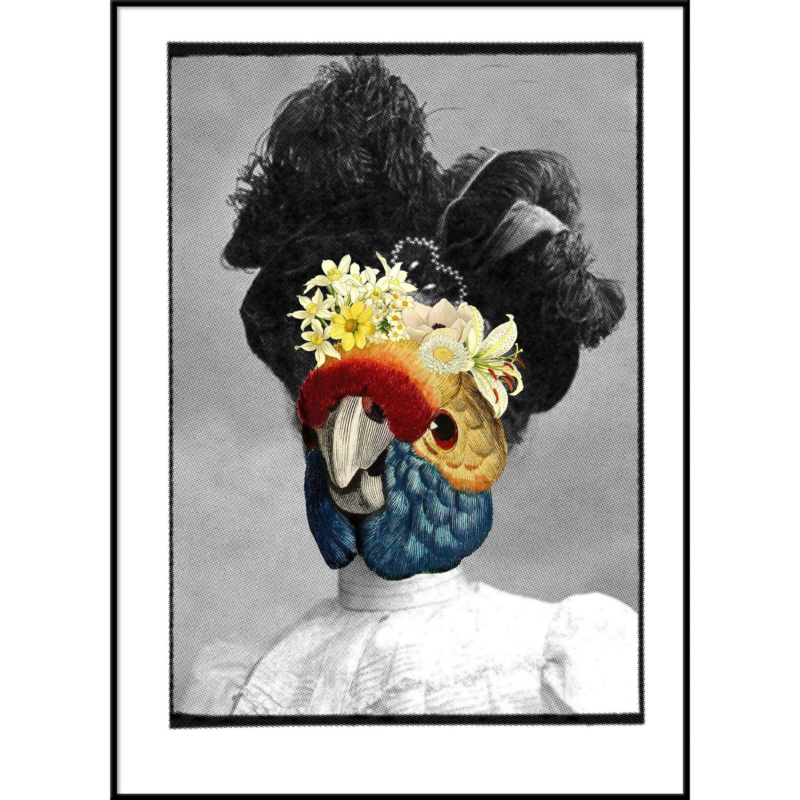 MADAME JULIE | 30x40cm | BLACK ALU FRAME