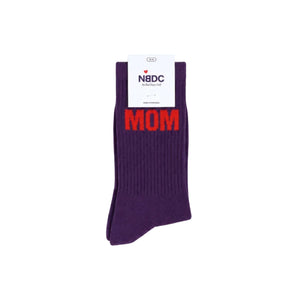 MOM SOCKS | PURPLE