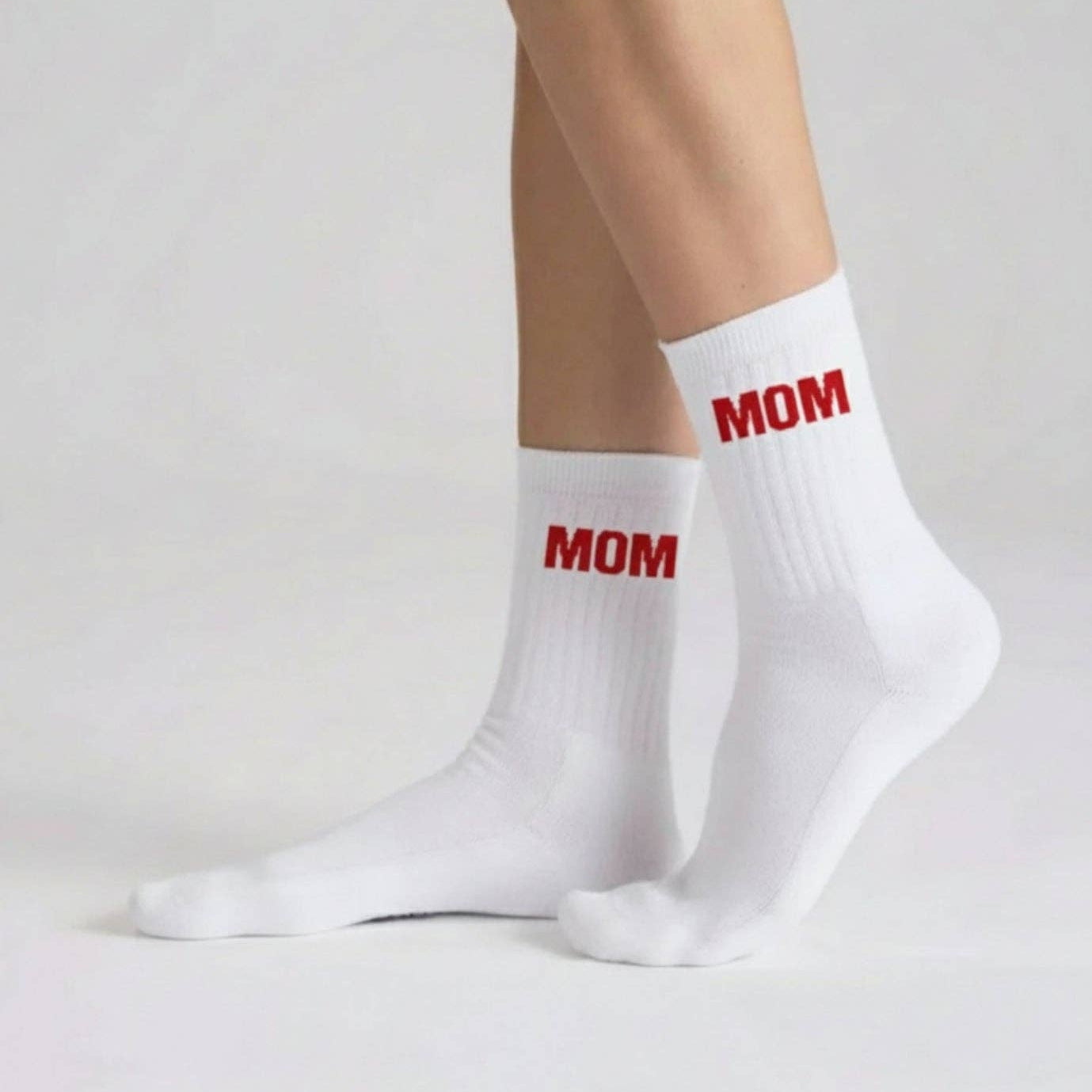 MOM SOCKS | RED