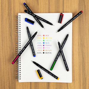 MONO Fineliner Colour Drawing Pen | Set of 8