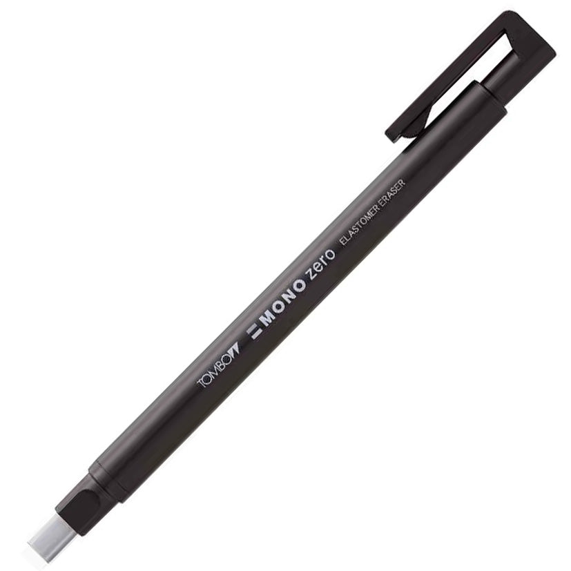MONO Zero Classic Eraser Pen | Rectangular Tip | Black