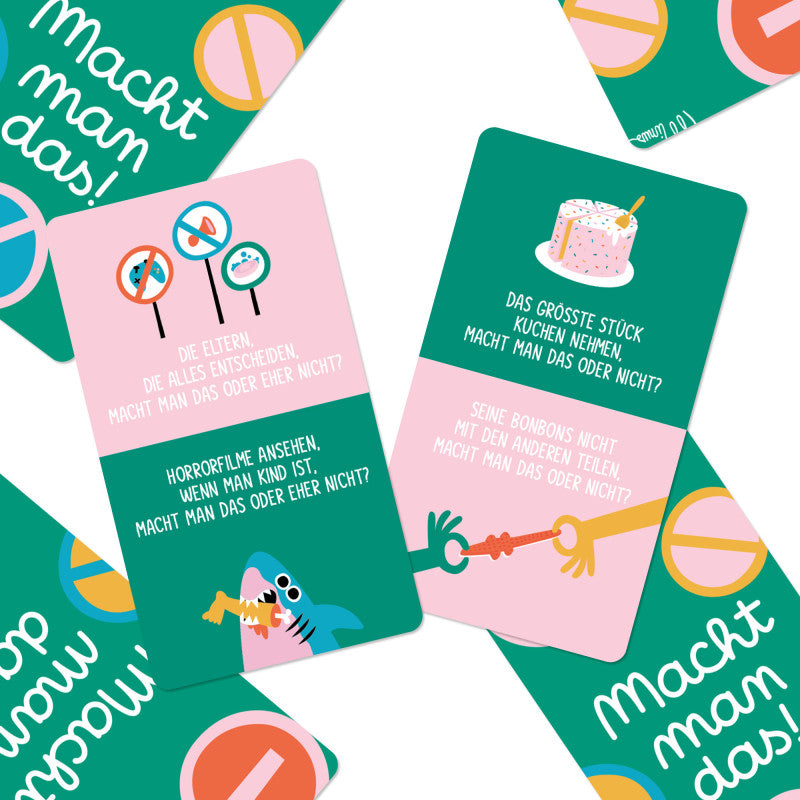 Macht man das? Card Game