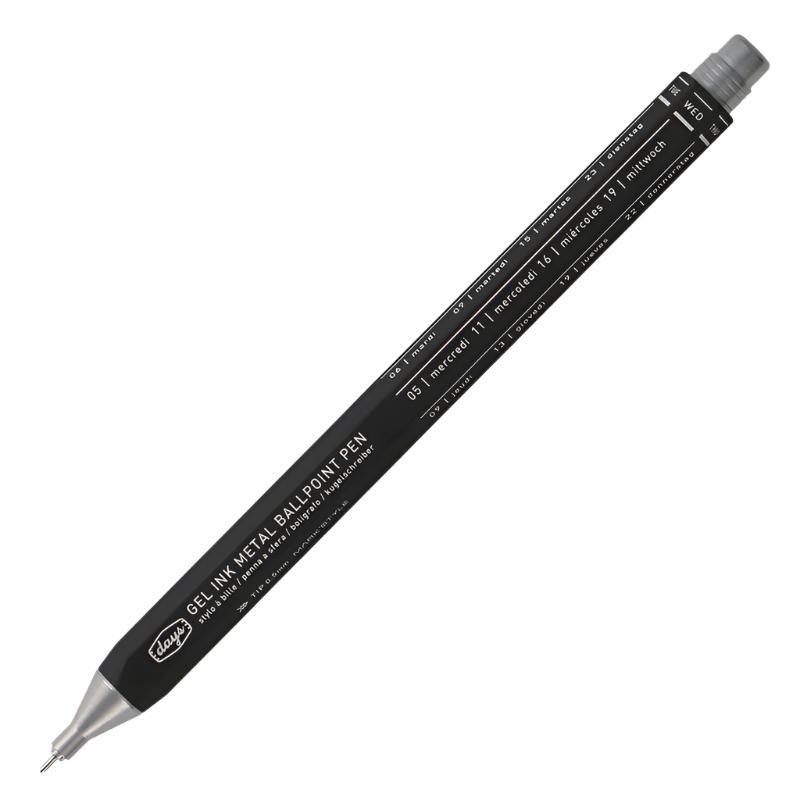 Gel Metal Ballpoint Pen | MARK'S STYLE | DAYS | Black