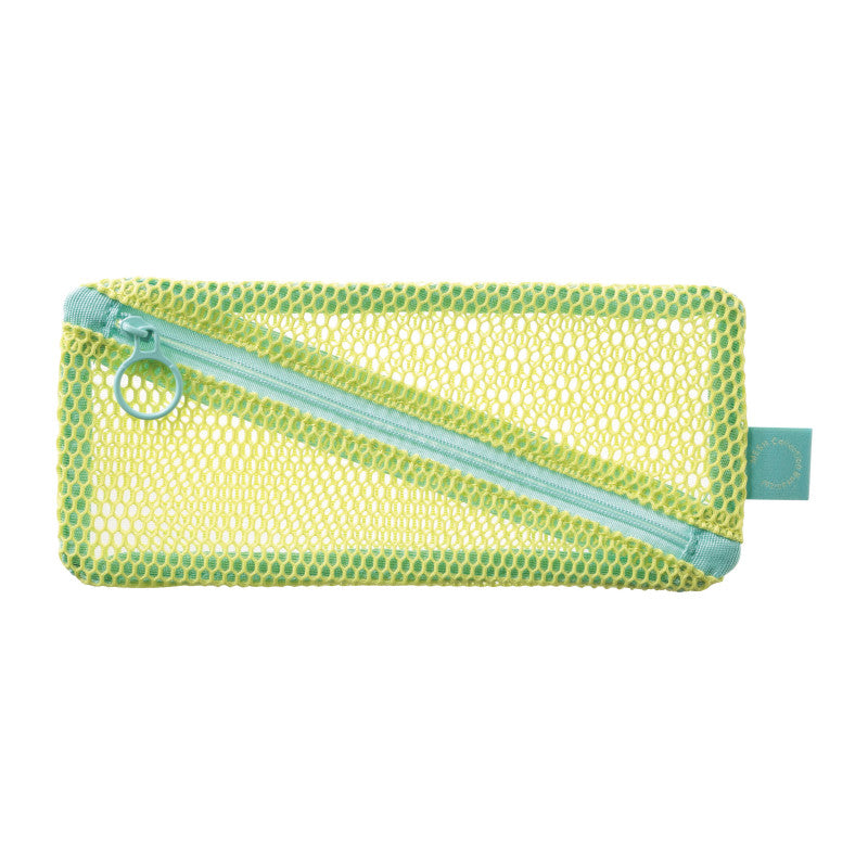 Mesh Pen Pouch | Cactus Lime
