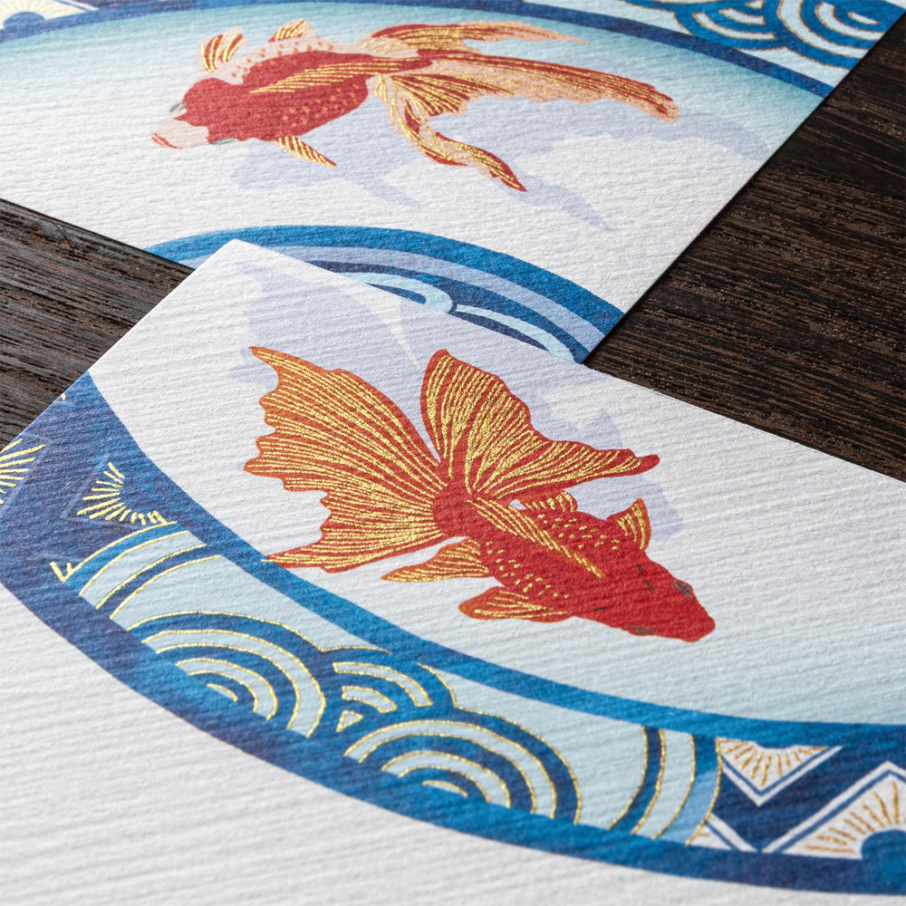 Mid Summer 2026 Limited | Kami Series Letter Pad | Goldfish